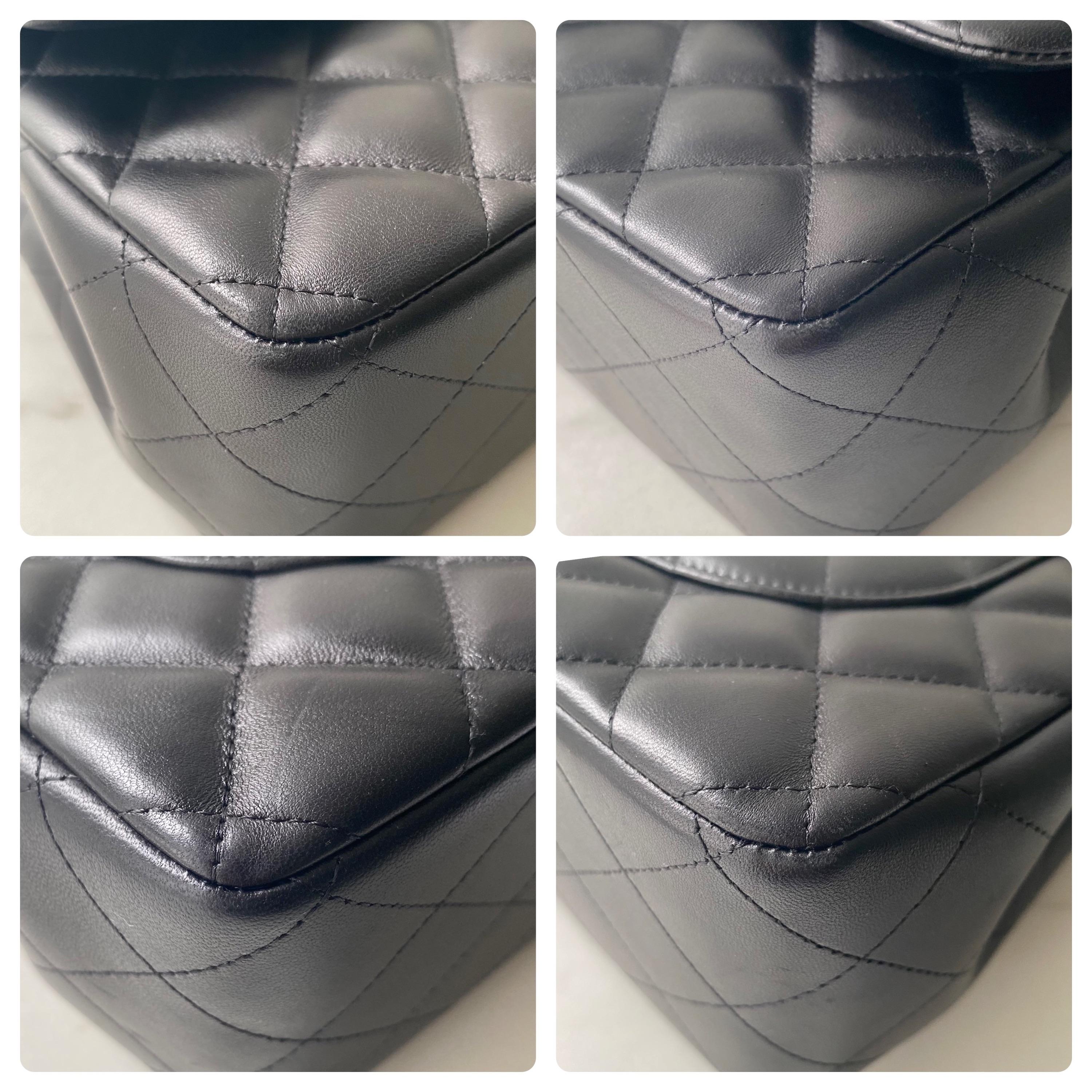 Quilted Lambskin Classic Jumbo Double Flap