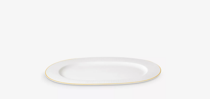 Villeroy & Boch Château Septfontaines Bone-Porcelain Oval Plate, 41.5cm