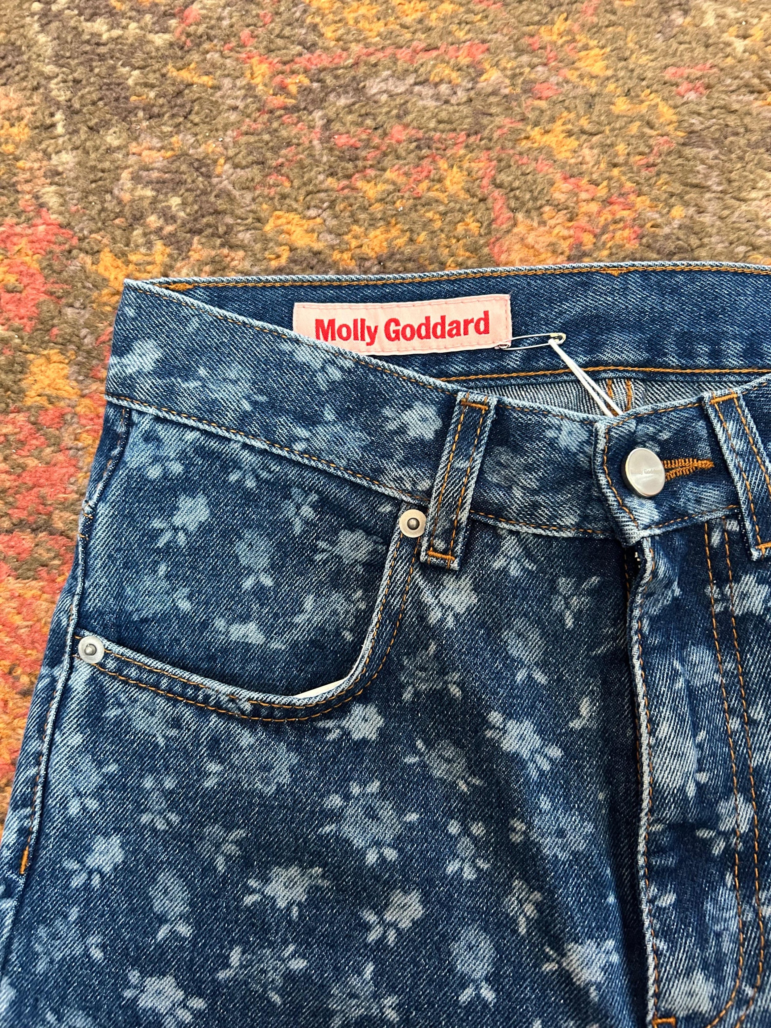 Dorianna Mid-Rise Straight-Leg Jeans
