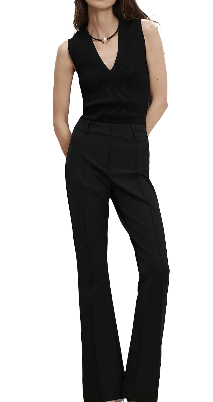 Veronica Beard Hibiscus Tailored Trousers