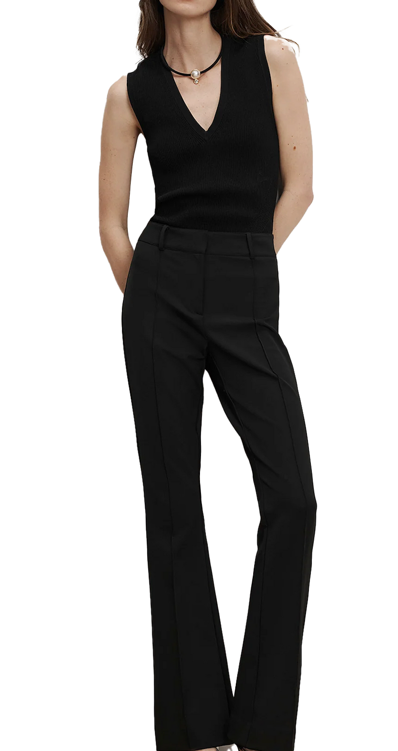 Veronica Beard Hibiscus Tailored Trousers