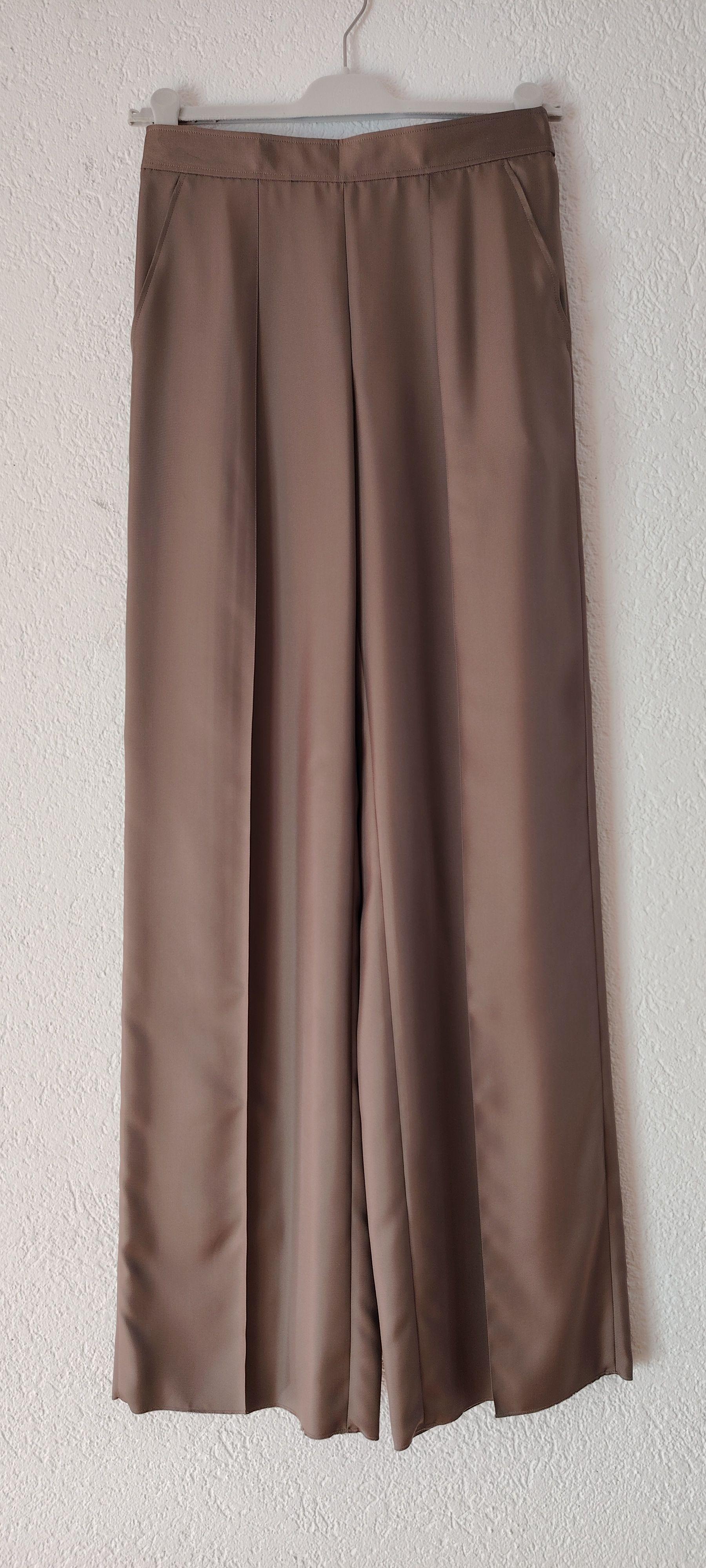 Hermes Grey Silk Pyjama Pants
