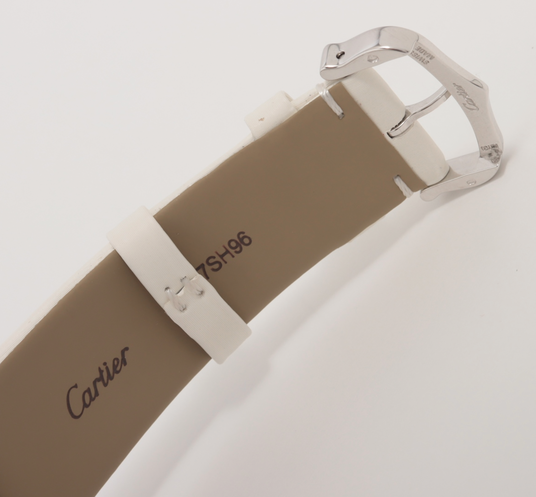 Cartier Diamond Set Libre Tems Moderne de Watch 18kt White Gold