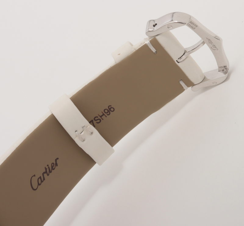 Cartier Diamond Set Libre Tems Moderne de Watch 18kt White Gold