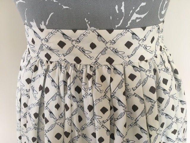 Dolce & Gabbana Diamond Plane Print Skirt