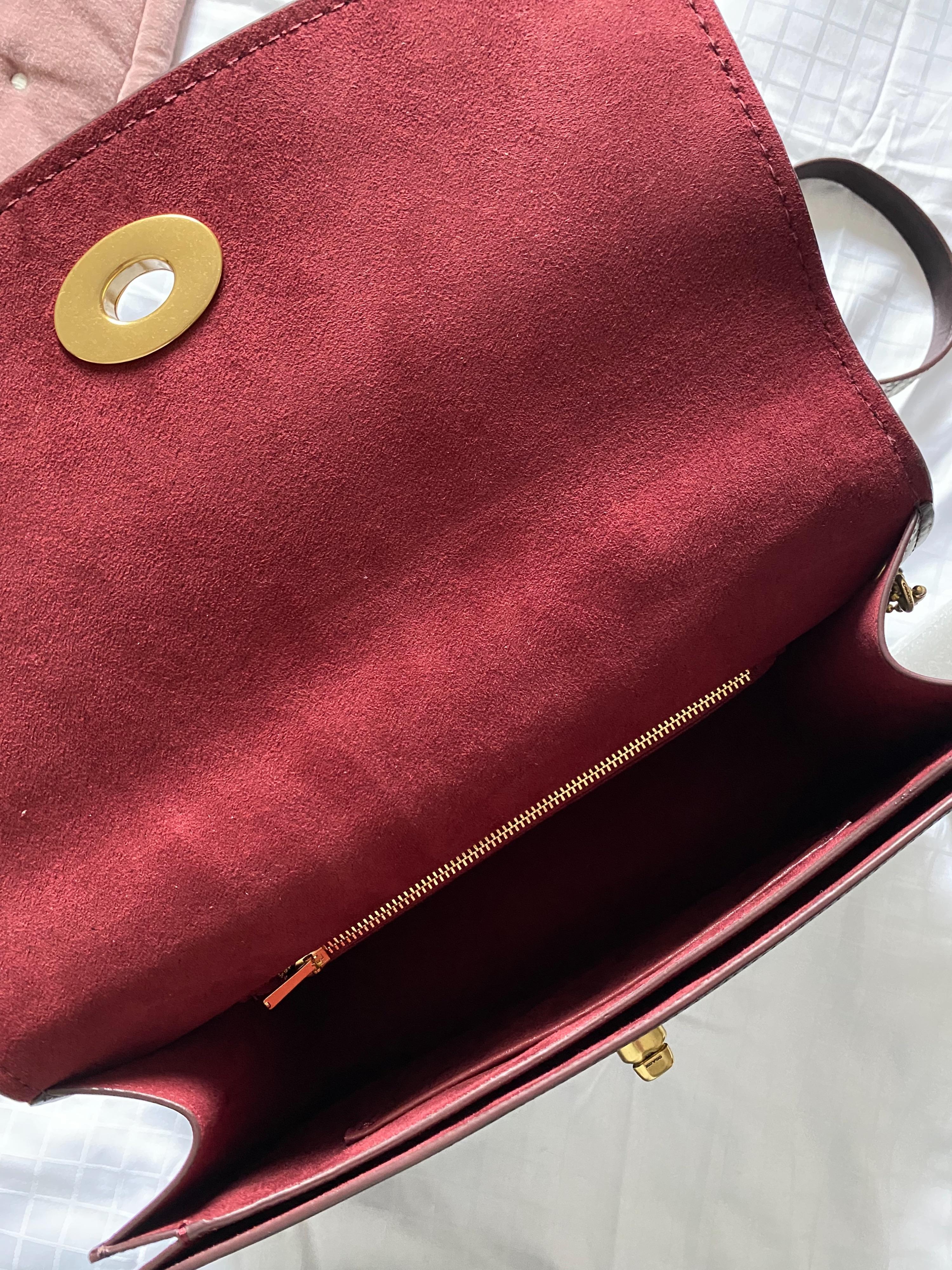 Black Parker Top Handle Bag