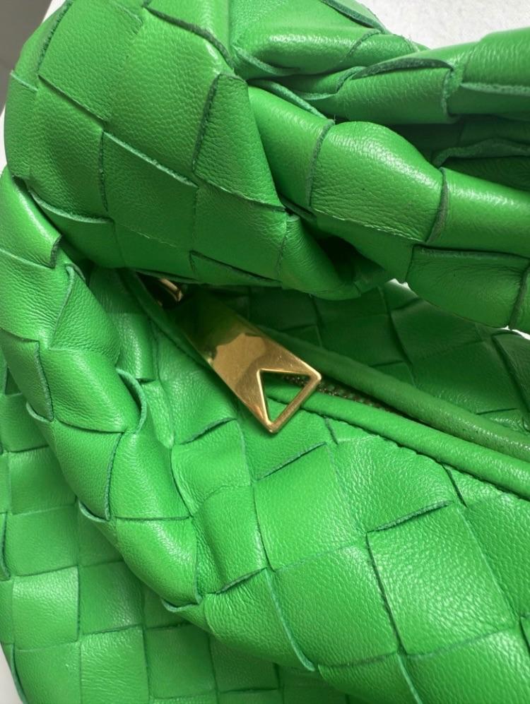 Matcha Leather Mini Jodie Bag