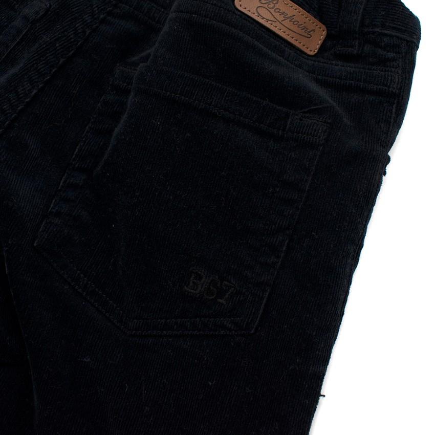 Bonpoint Navy Corduroy Girls Trousers