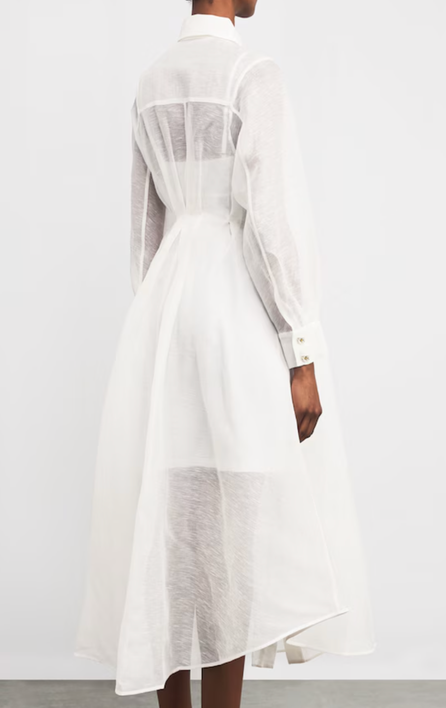 Zimmermann Linen-Silk Shirt Dress