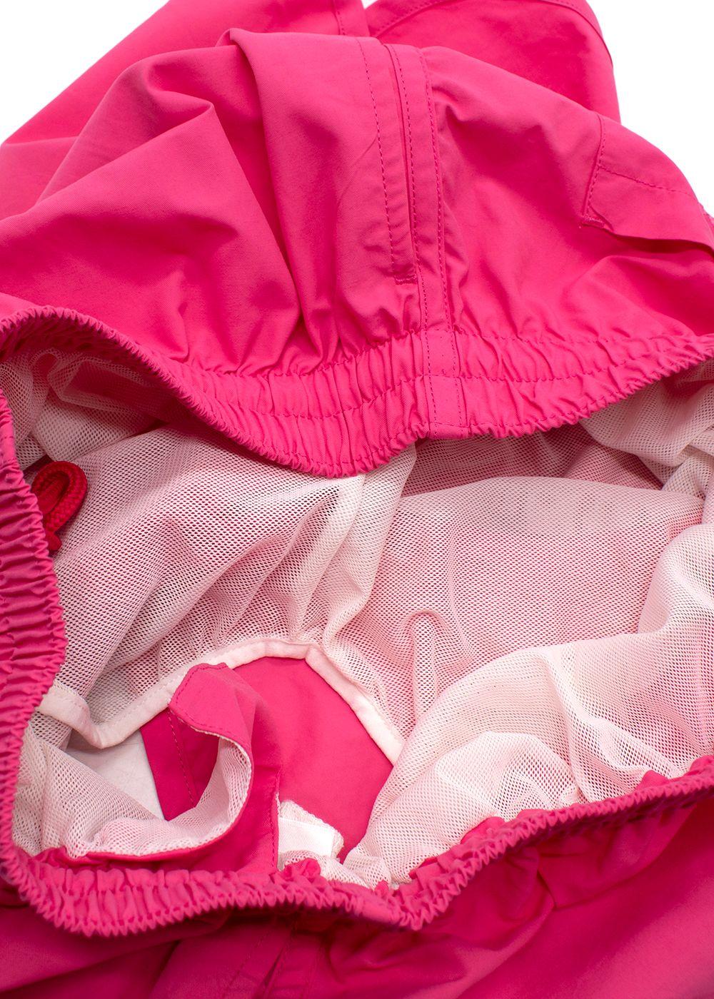 JW Anderson Pink Logo Printed Swim Shorts