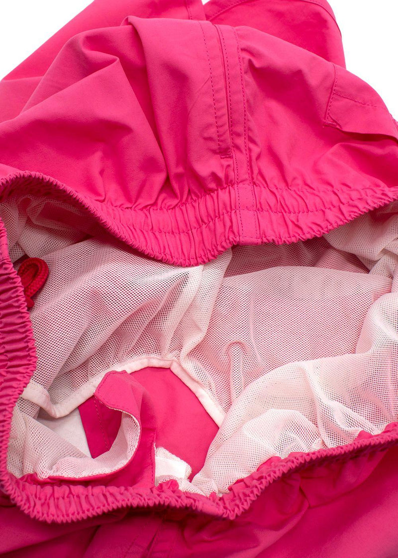JW Anderson Pink Logo Printed Swim Shorts