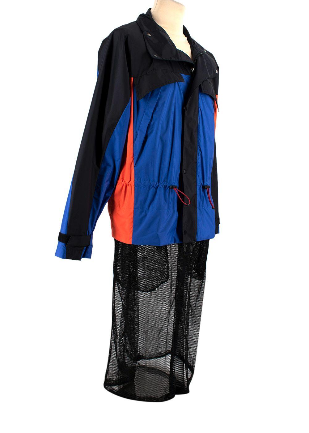 Toga Virilis Convertible Multicoloured Rain Jacket