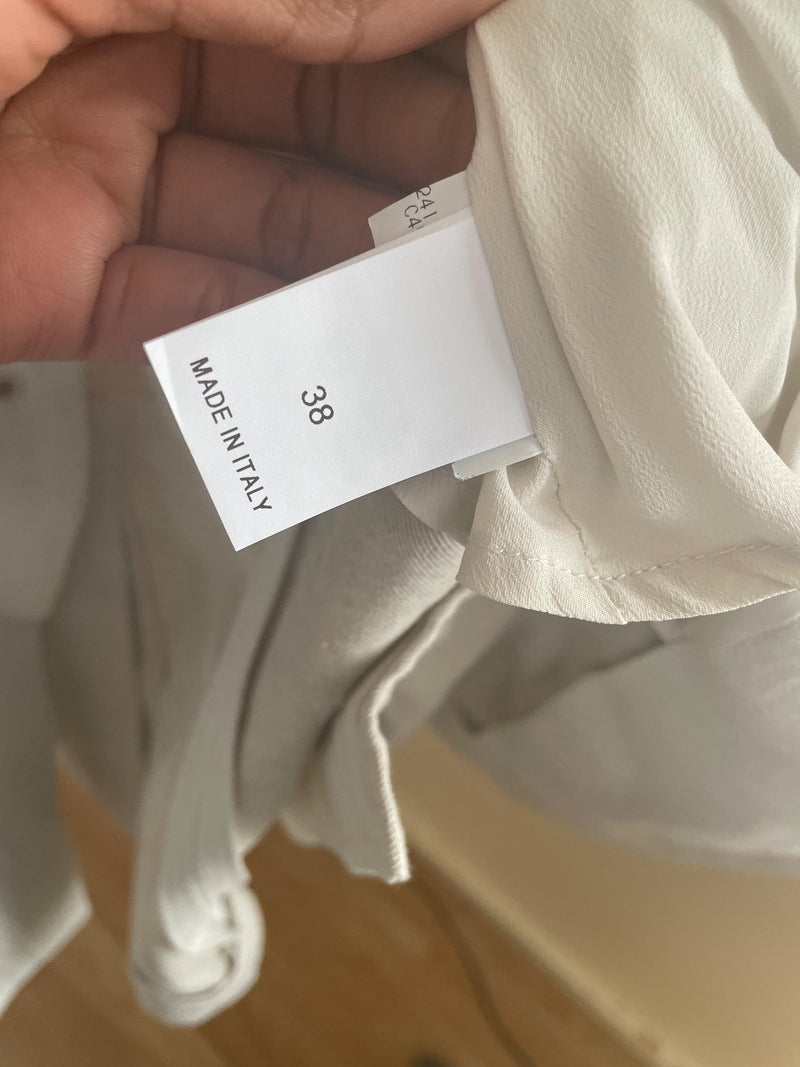 Single Breasted Cotton And Linen Blazer