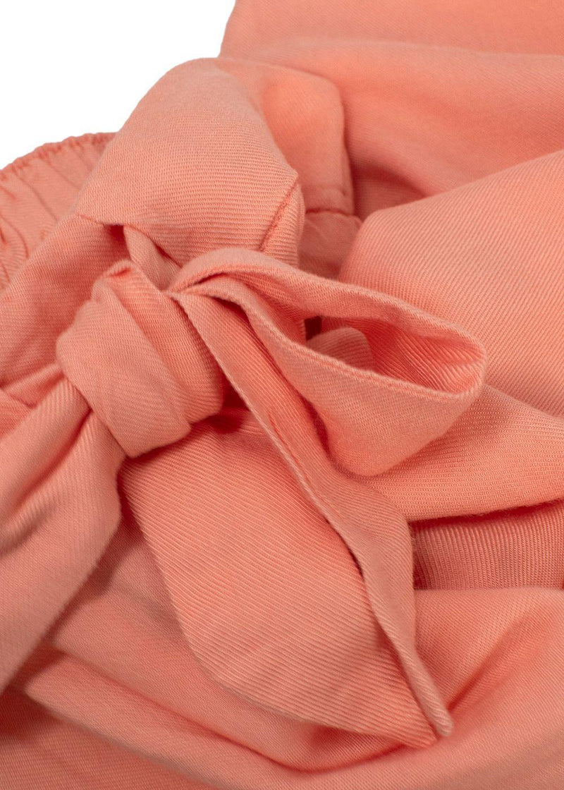 Chloe Kids Peach Tie Bottoms