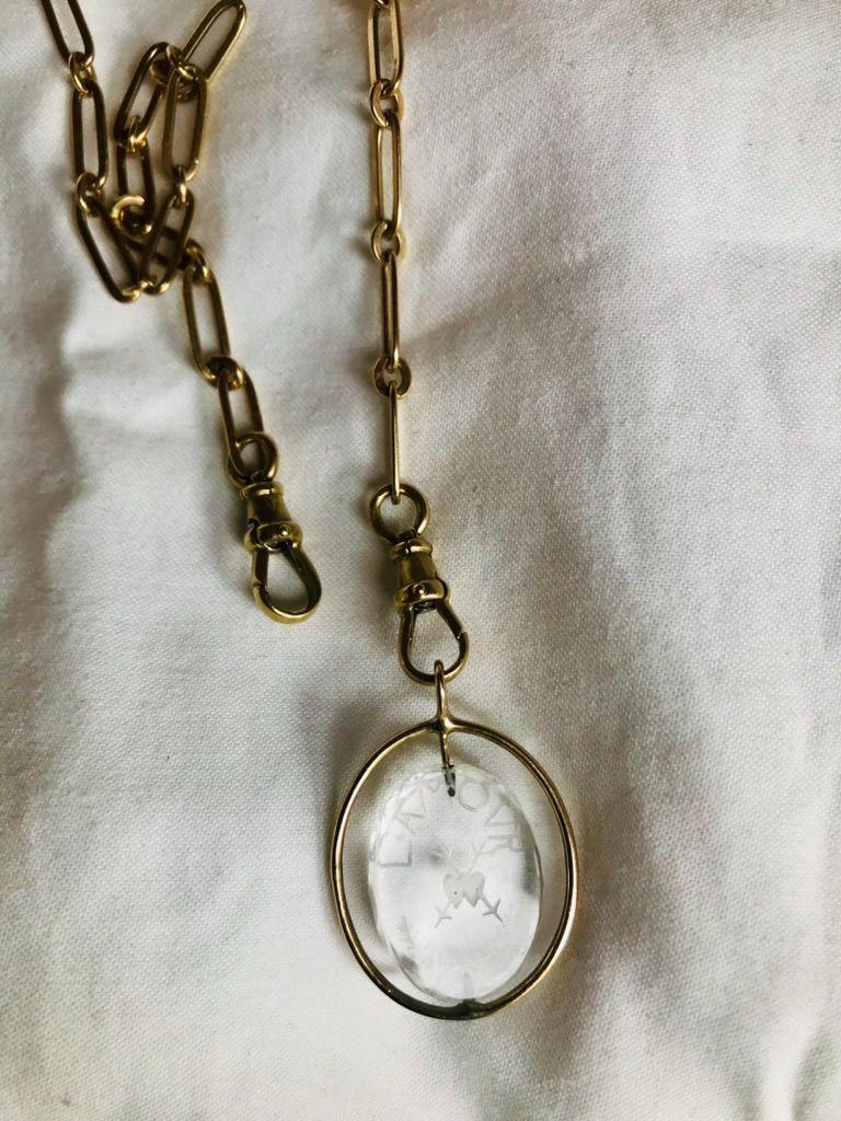 L'Amour N°2 Crystal Necklace