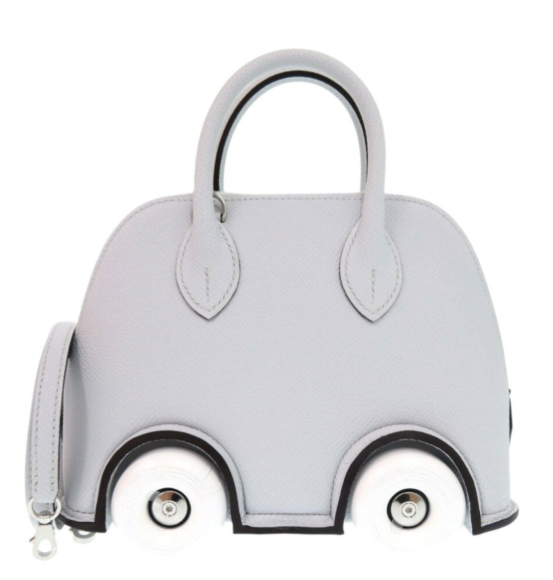 Hermès Bolide On The Wheels Grey Epsom Leather
