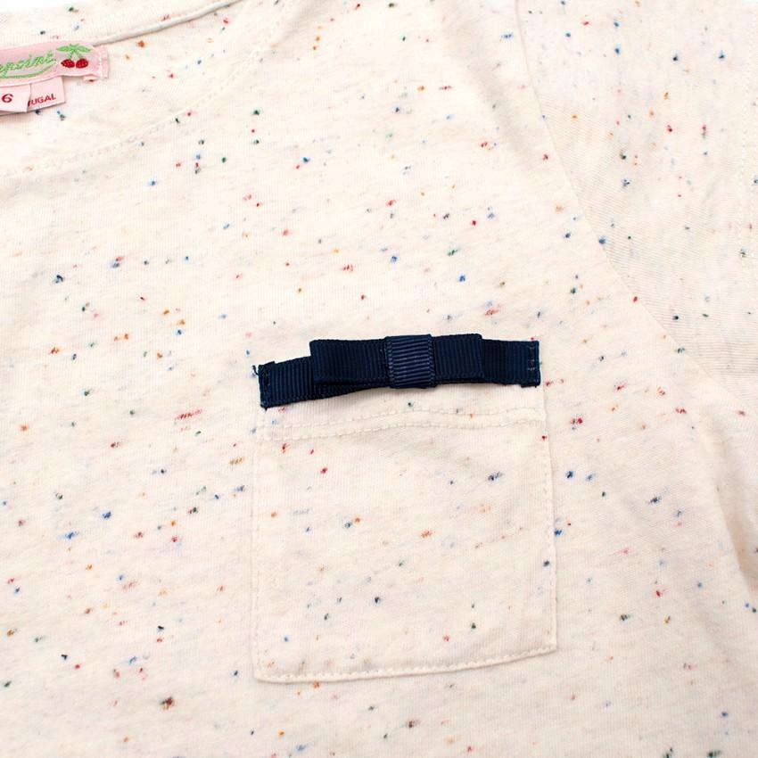 Bonpoint Girls Paint Spotted T-Shirt