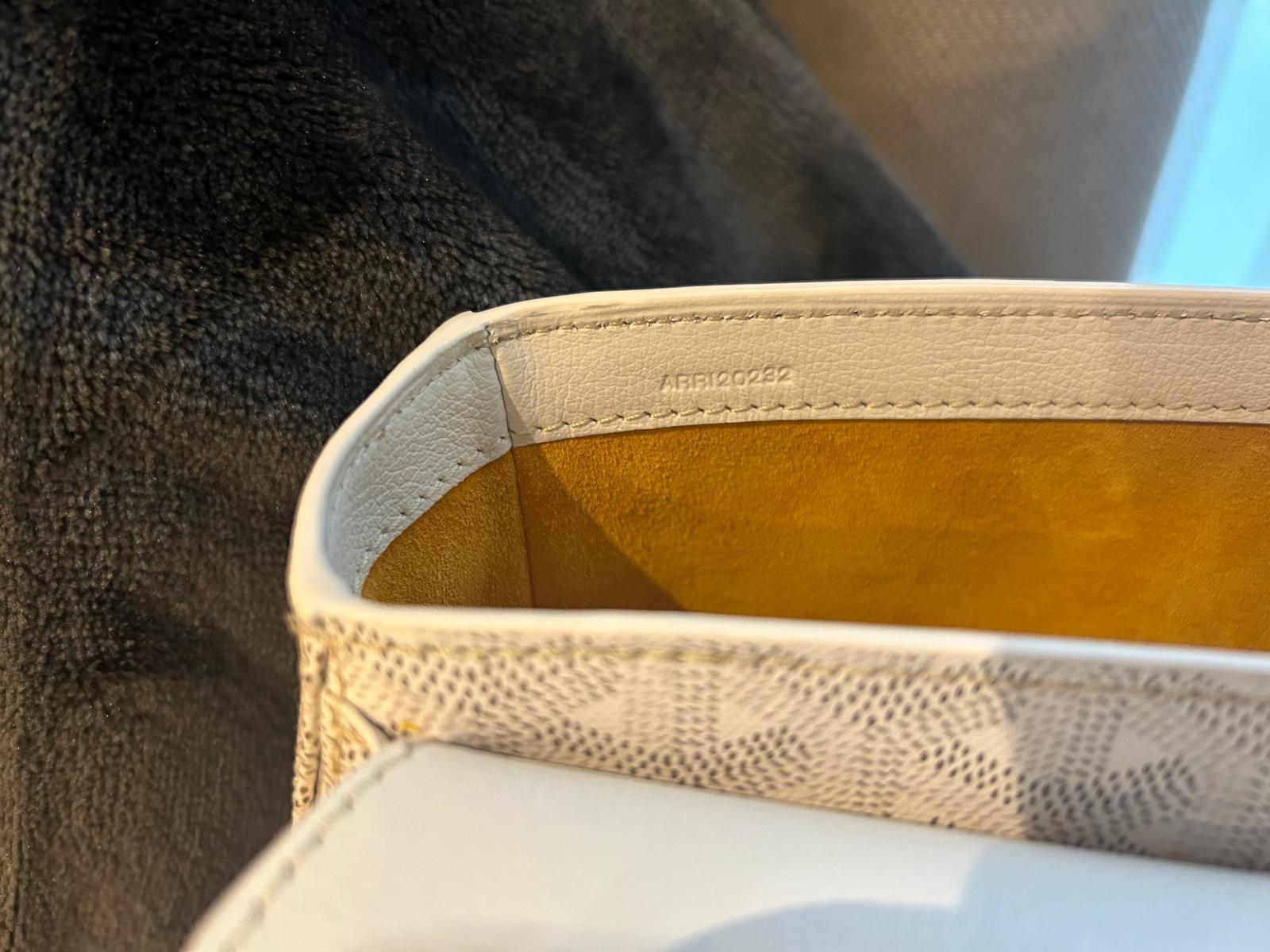 White Canvas & Chevroches Calfskin Yellow Tavenay Suede