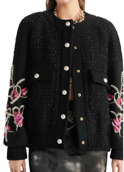 Embellished Tweed Jacket