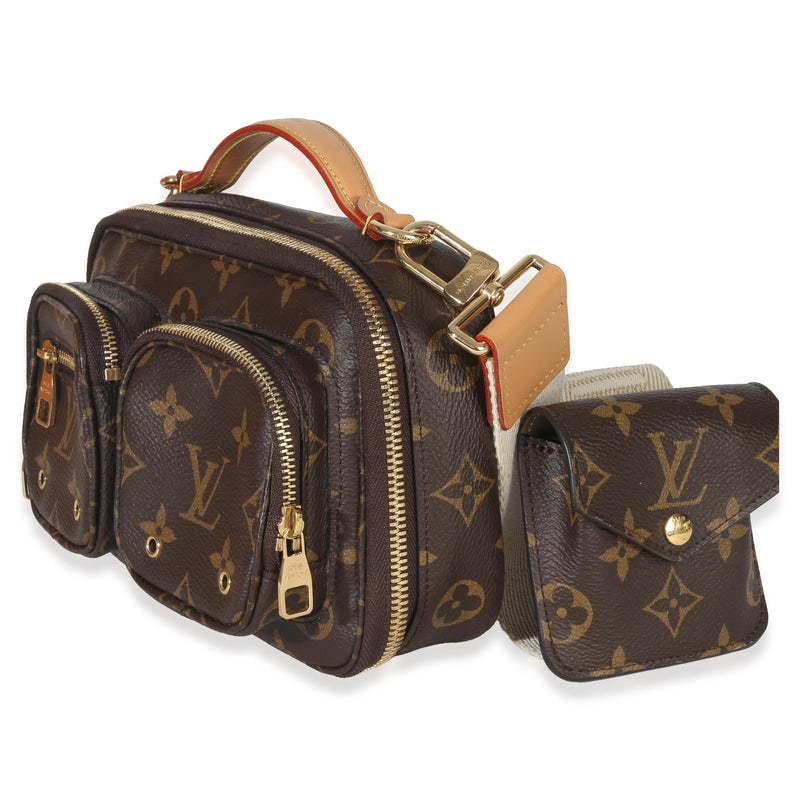 Louis Vuitton Monogram Coated Canvas Utility Crossbody