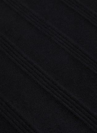 L'Agence Black Jessica Knit Midi Skirt