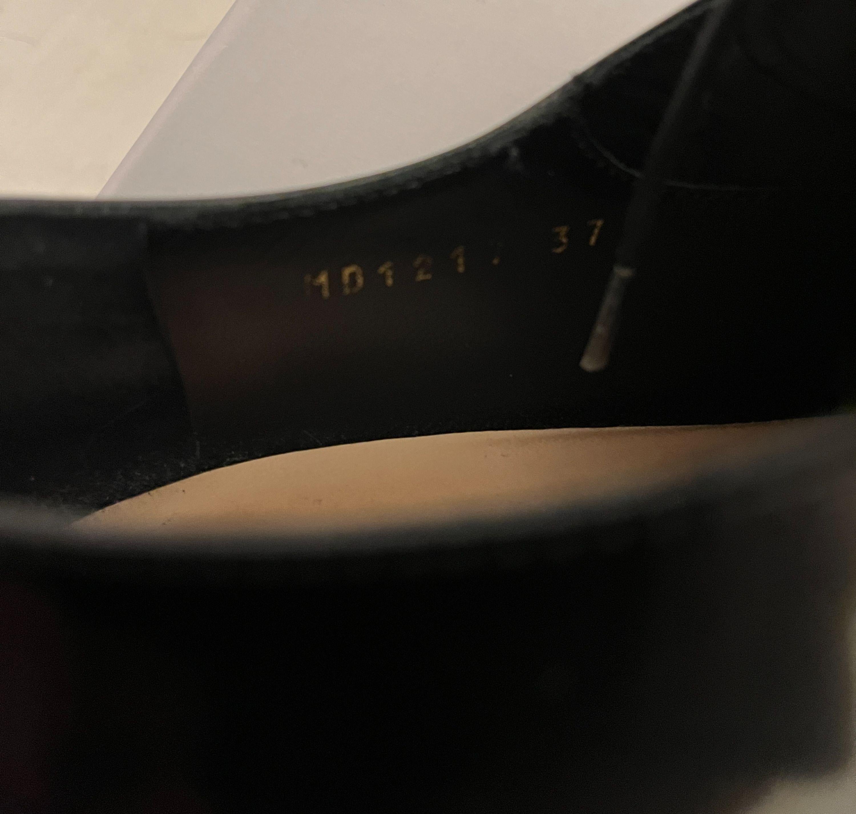 Brushed Calfskin Black Derby Shoes