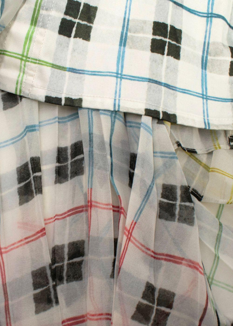 Silvia Tcherassi Birdie Printed Trench Shift Dress