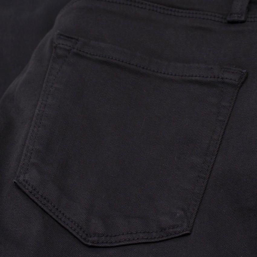 J Brand Alana Black Distressed Fray Hem Skinny Jeans