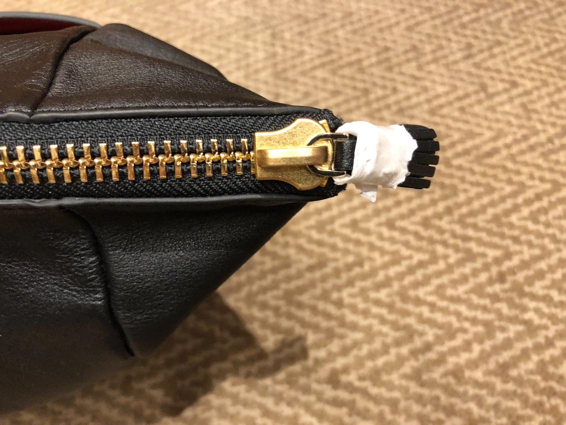 Nevis Zipped Leather Tote