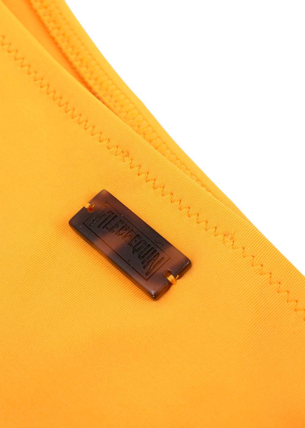 Vilebrequin Yellow Perforated Triangle Bikini Set