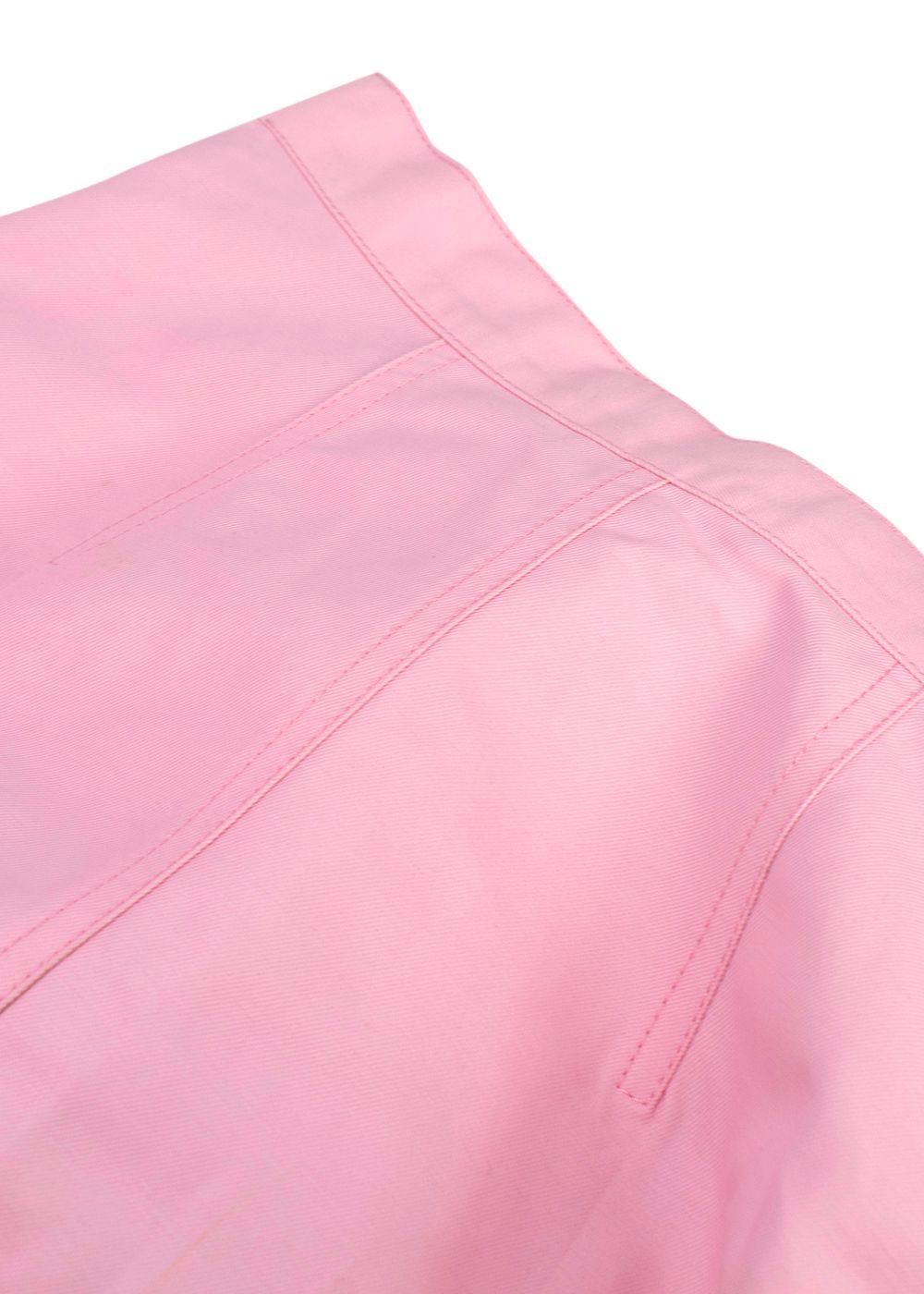 Marni Bubblegum Pink Midi Pencil Skirt