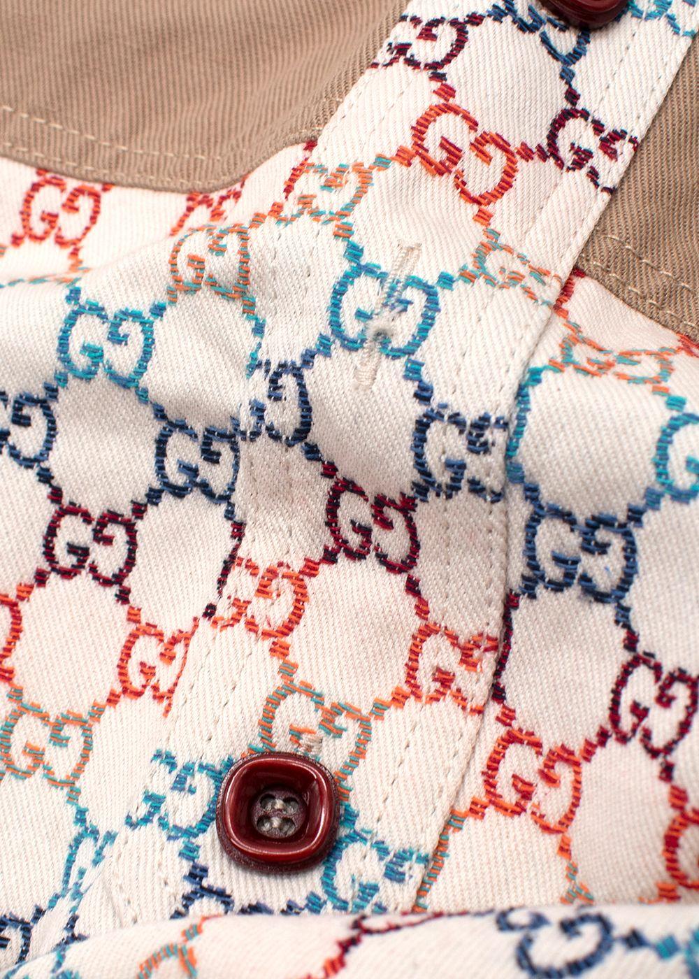 Gucci Kids Multi-coloured Jacquard Dress