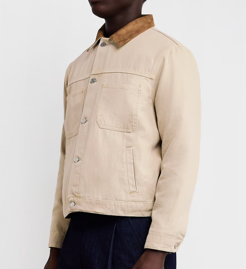Frame Cotton Canvas Work Jacket