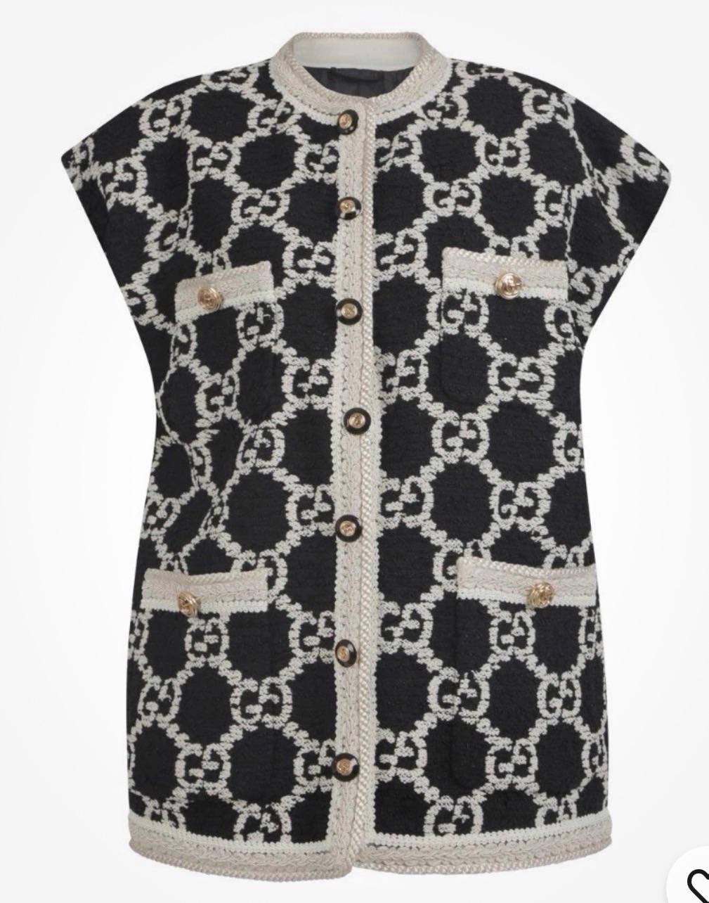 Gucci Oversized GG Vest