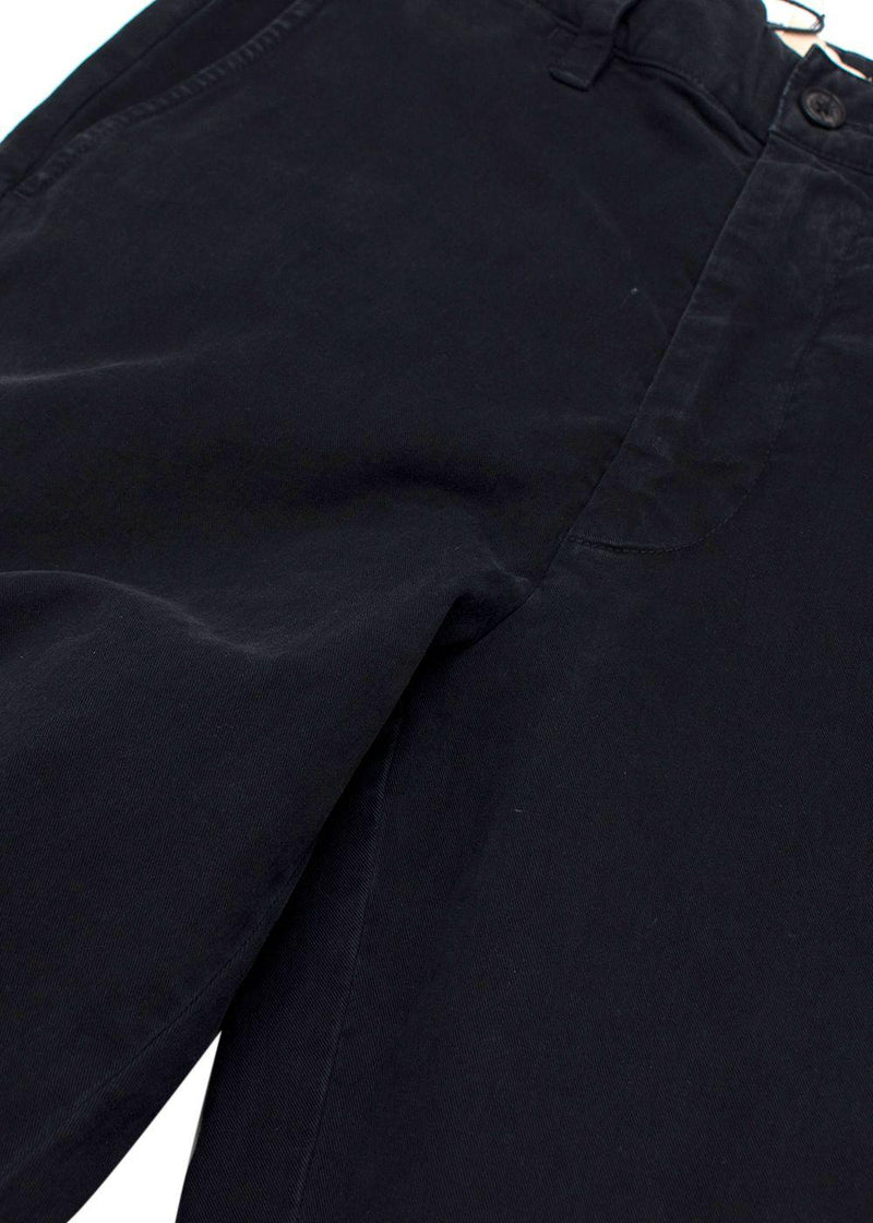 Nili Lotan Carbon Black High Waisted Eliot Boy Pant