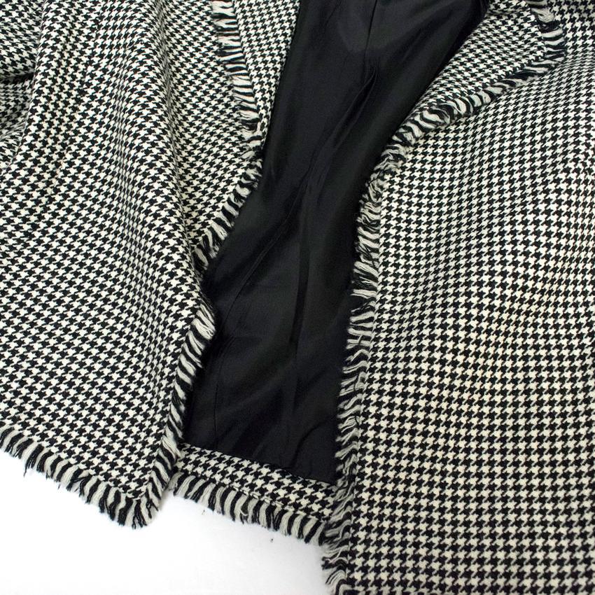 Georges Rech Dogtooth Patterned Skirt Suit