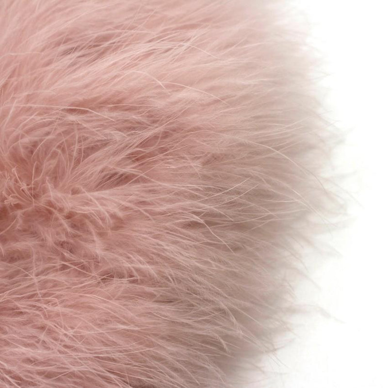 Miss Grant girl's dusty-pink feather skirt