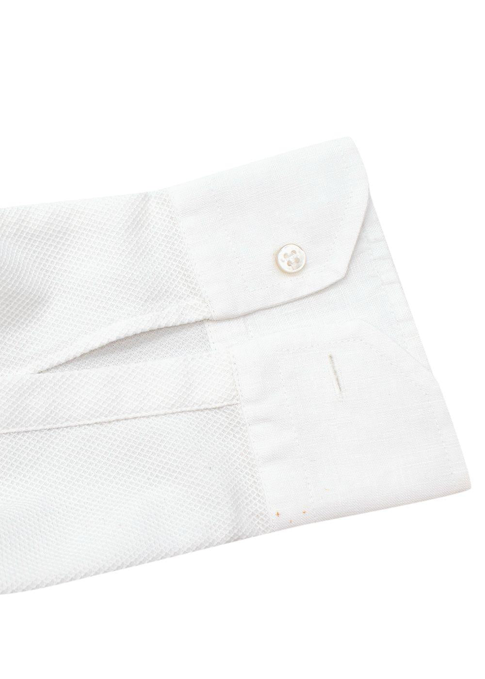 Tailormade White Cotton Polo Shirt