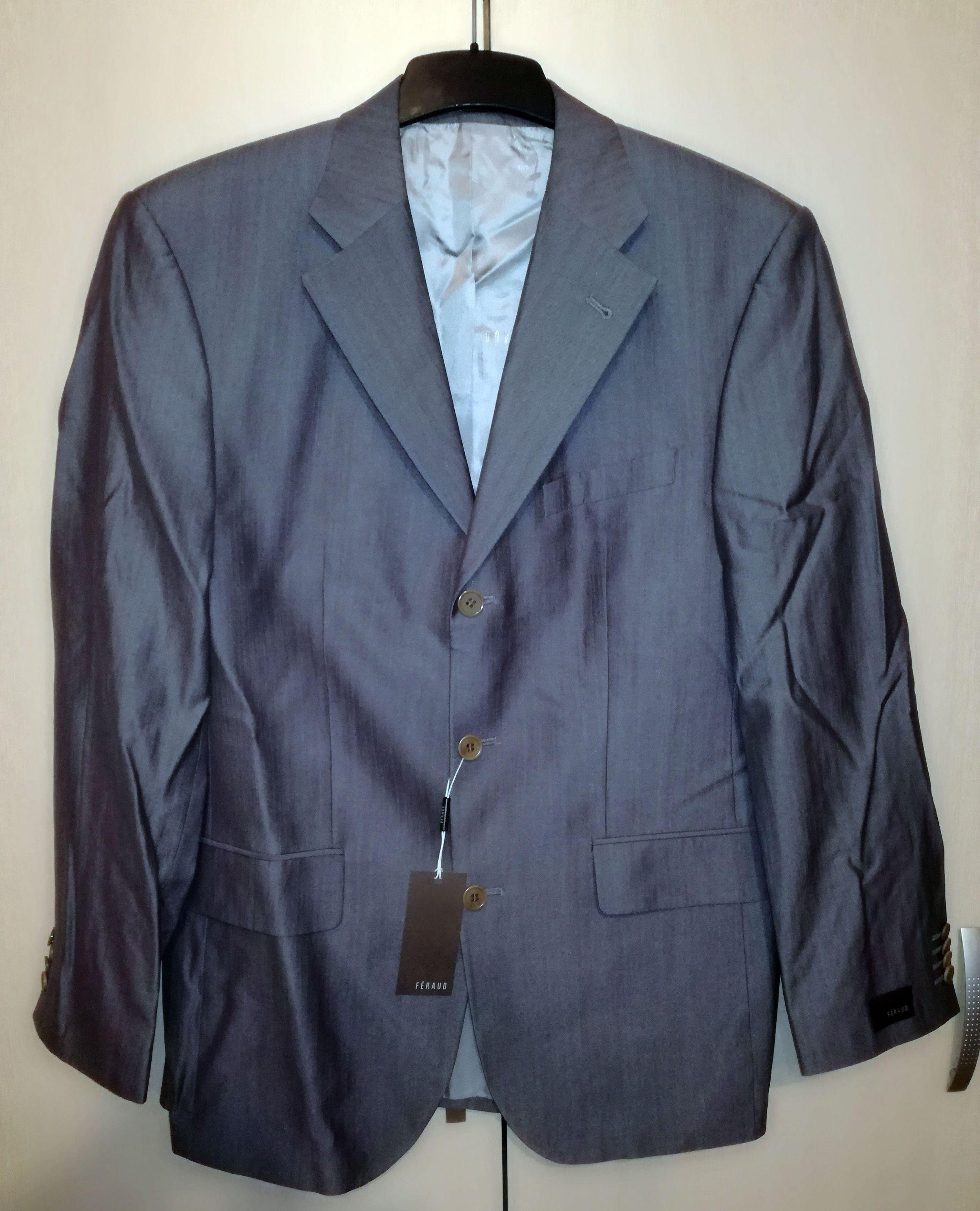 Feraud Paris Wool & Silk Suit Jacket Blazer