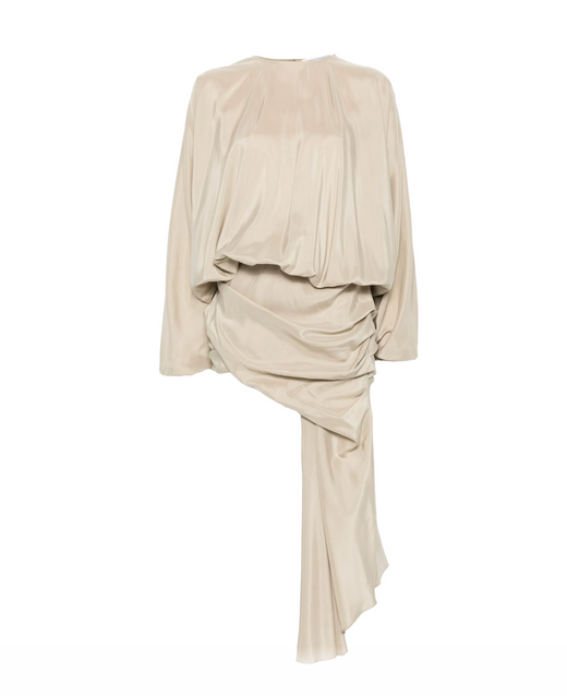 Christopher Esber Draped Silk Dress