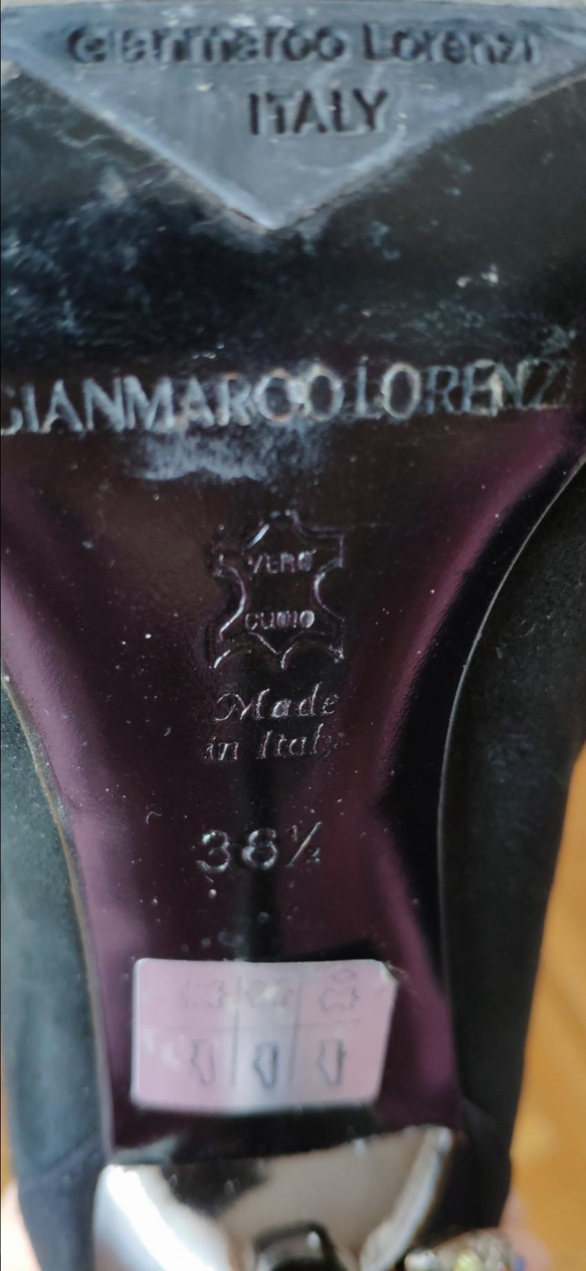 Gianmarco Lorenzi Suede Crystal Embellished Boots