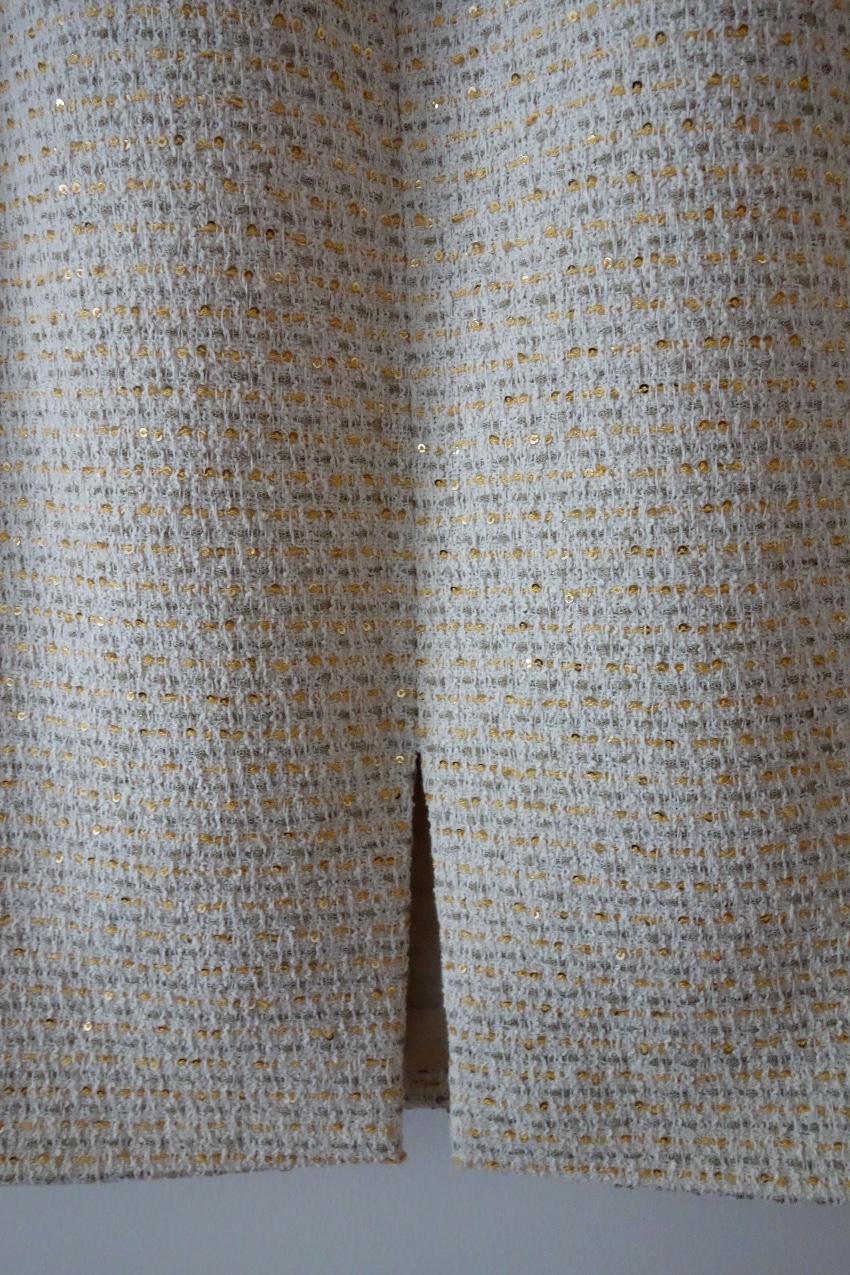 Max mara Sequin Embellished Wool Skirt