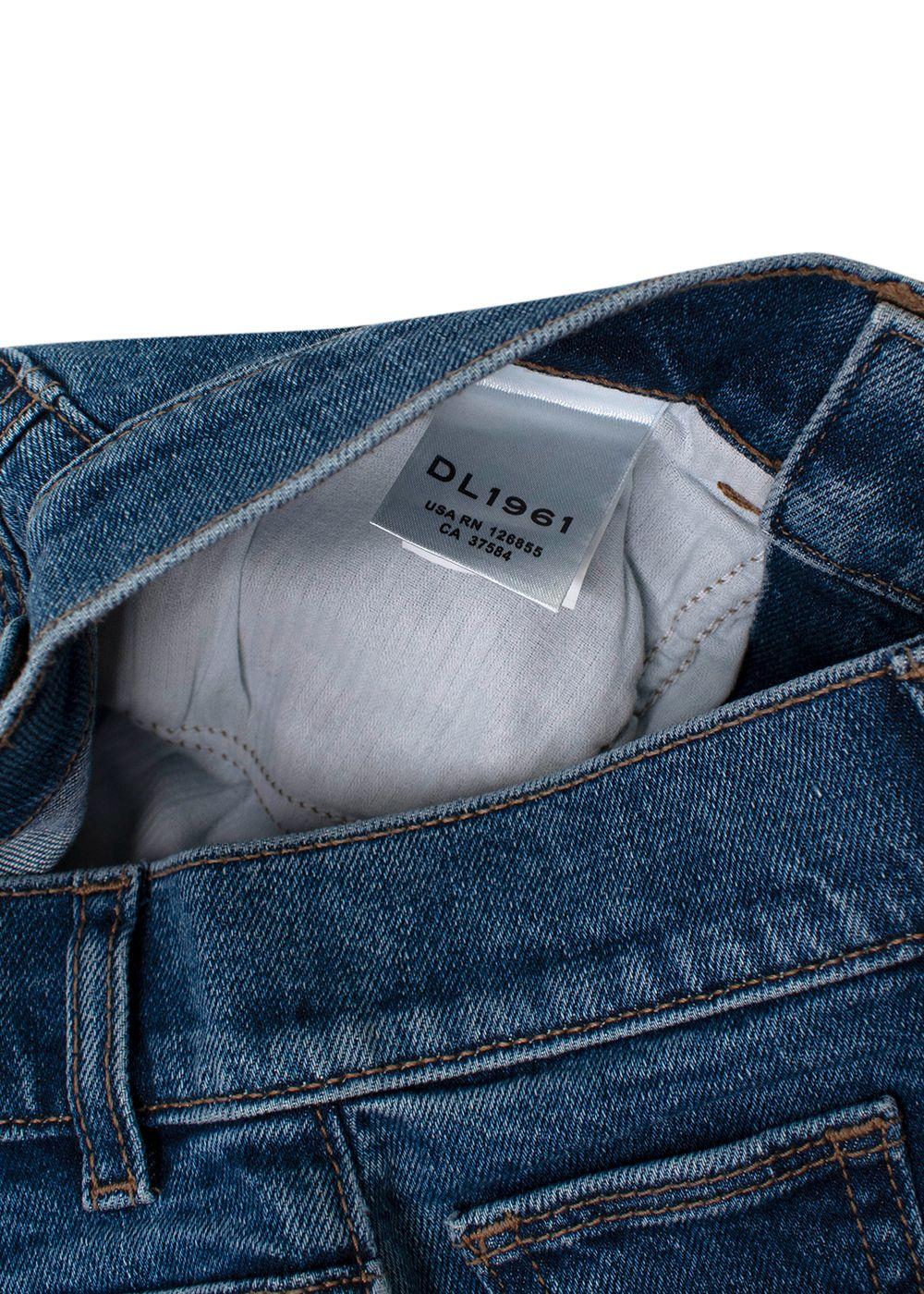 DL 1961 Blue Denim High Rise Vintage Jeans