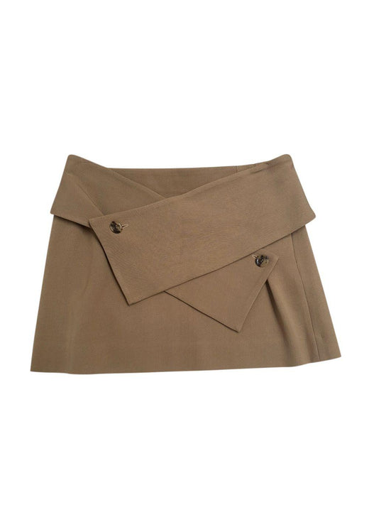 JW Anderson Brown Mini Skirt
