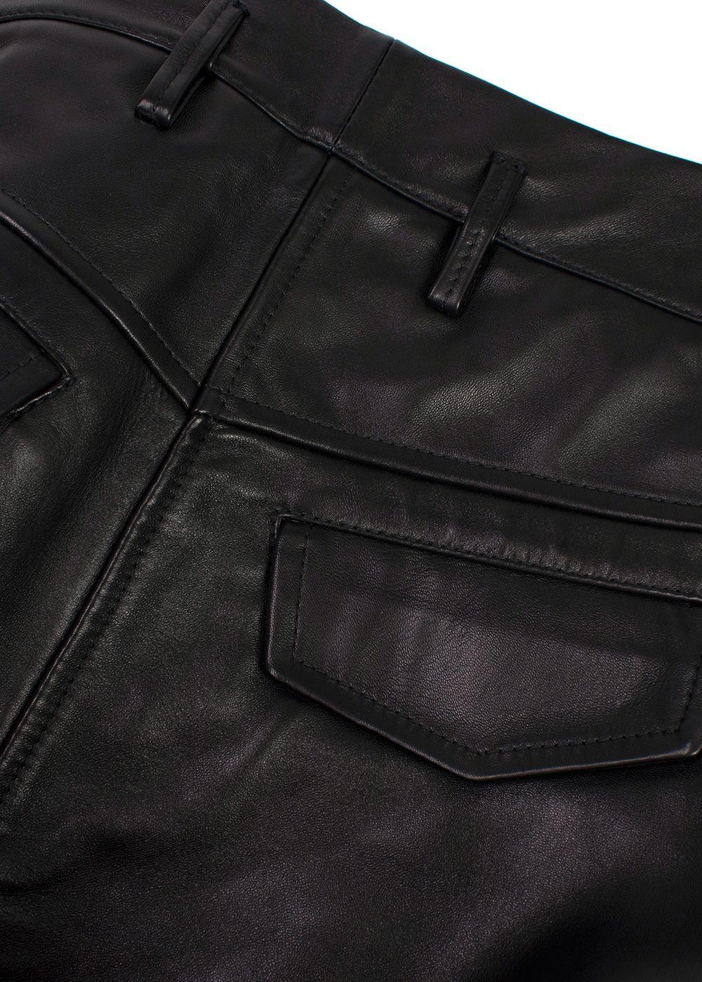 Petar Petrov Hunter Black Leather Pants