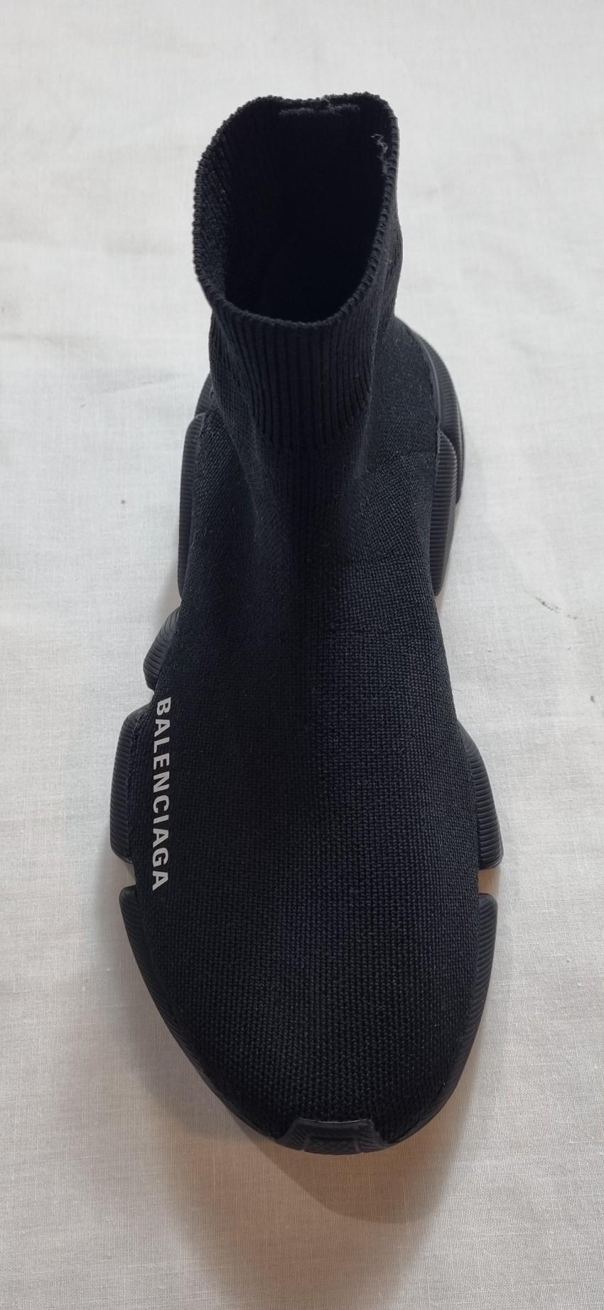 Balenciaga Black Speed 2.0 Knit Sock Sneakers