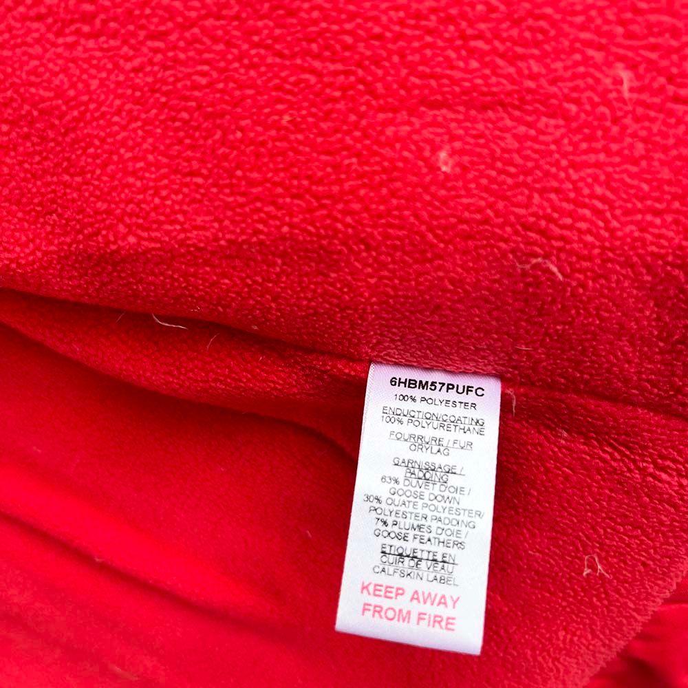Dior 12-18 Months Red Down Puffer Coat