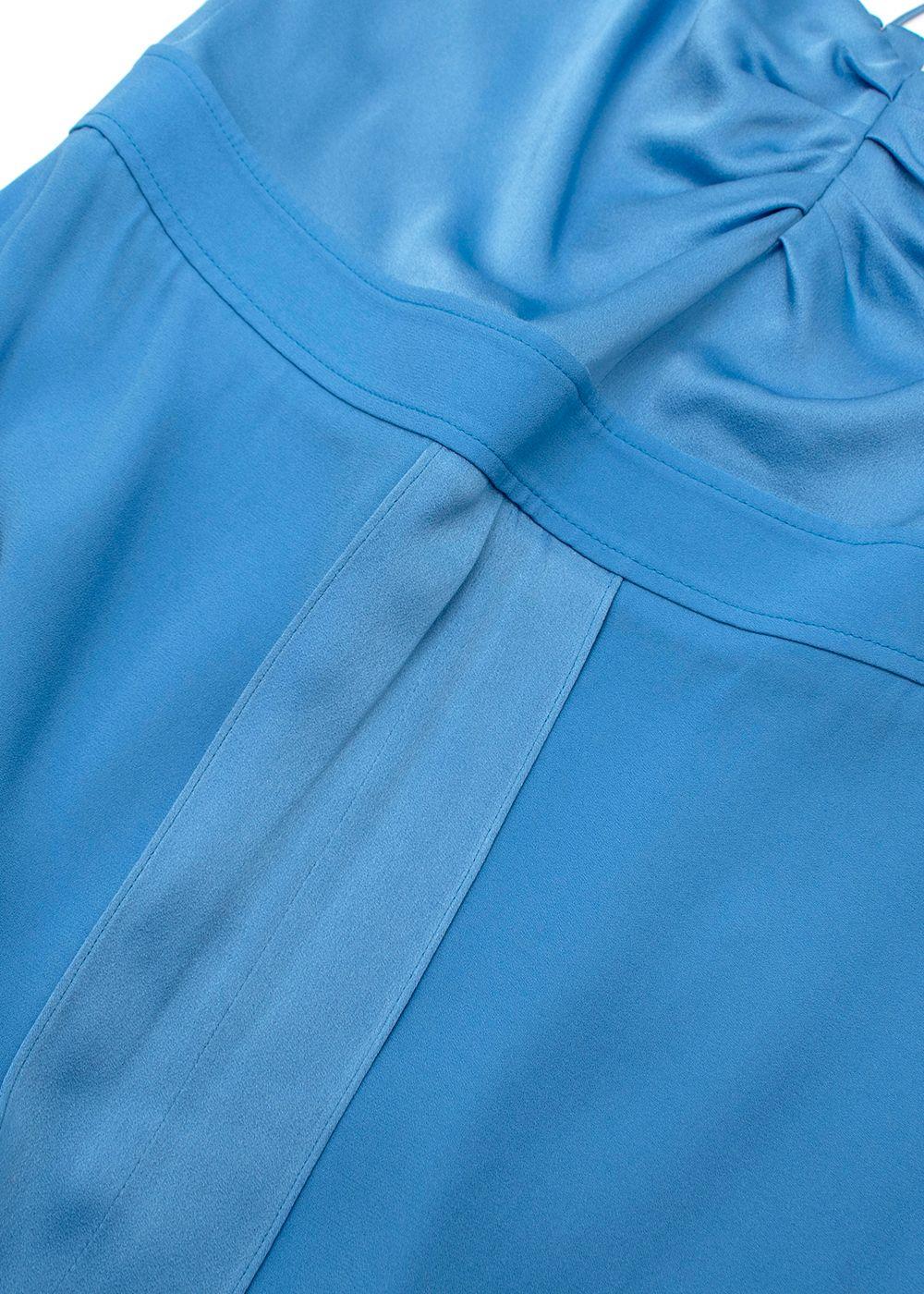 Givenchy Blue Strap Midi Dress
