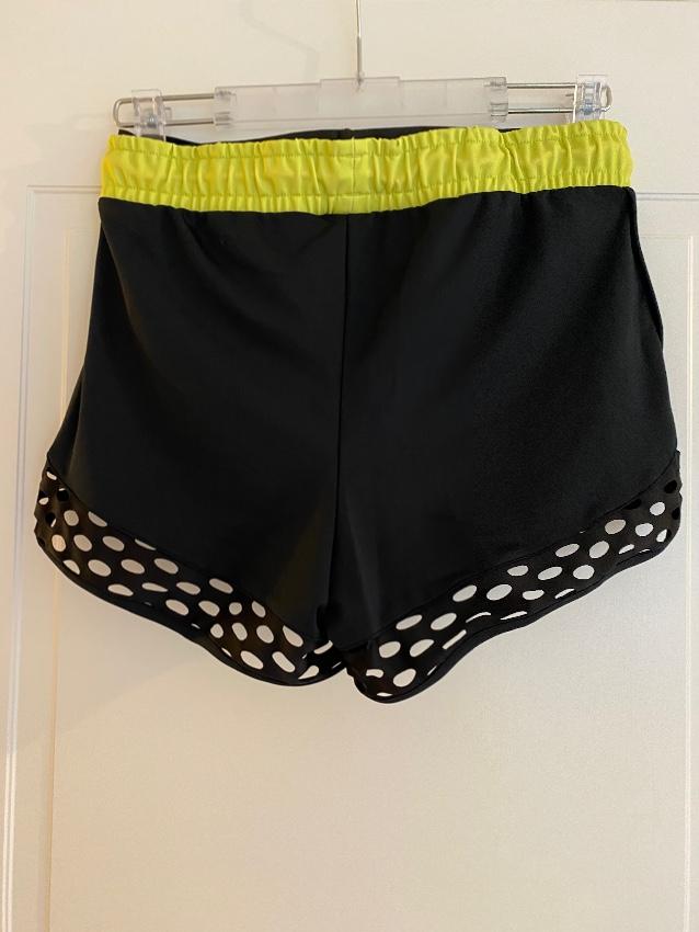 Sophia Webster x Puma Black Fishnet Detail Shorts