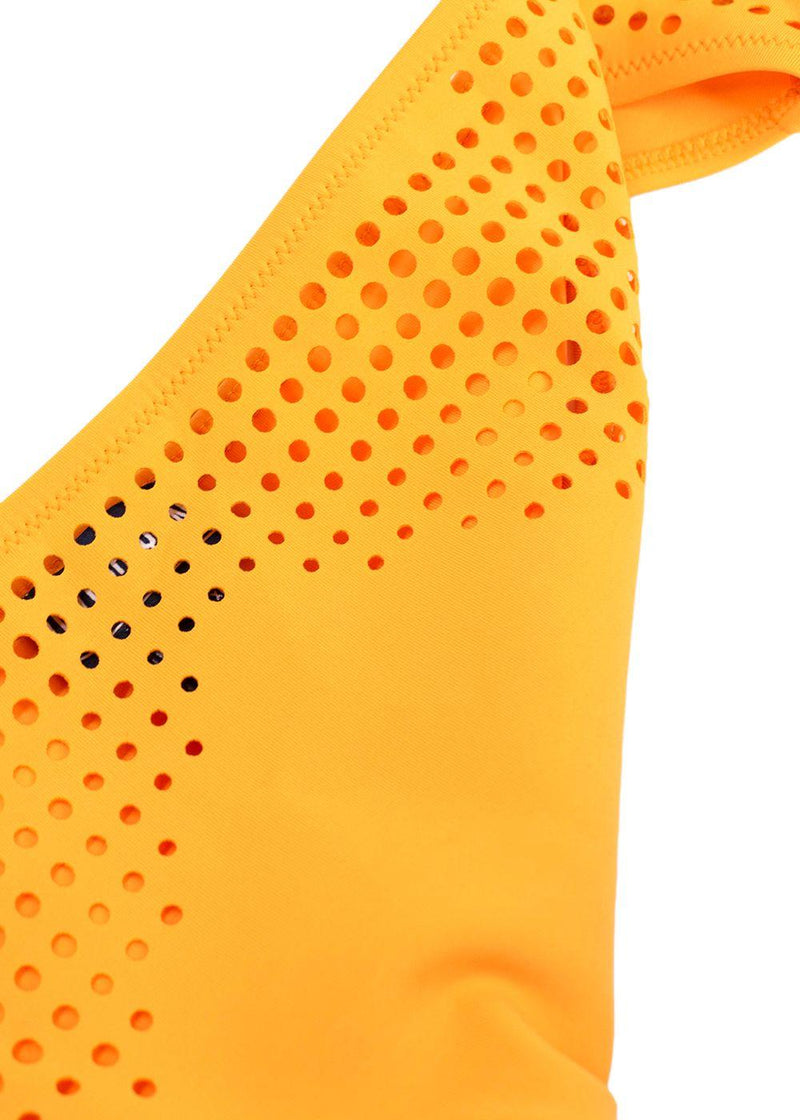Vilebrequin Yellow Perforated Triangle Bikini Set